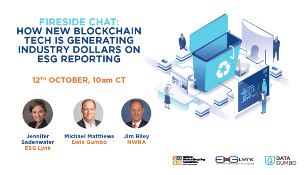Webinar Takeaways: How Blockchain-backed Smart Contracts are Generating Trust, Accuracy, Efficiency and Savings Around ESG Reporting